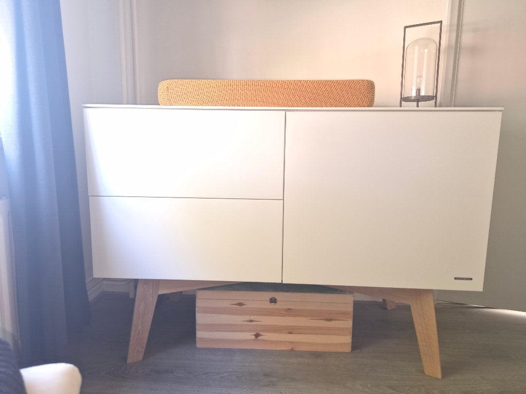 Kidsmill commode (wit), Ophalen, 50 tot 70 cm, 100 cm of meer, Zo goed als nieuw