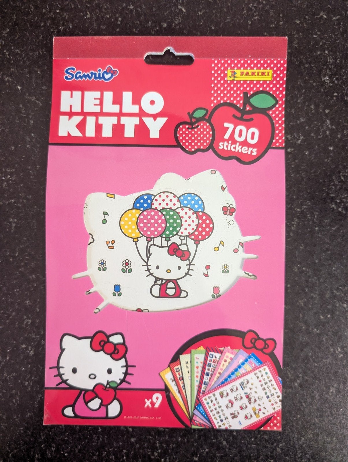 Hello Kitty Panini Vintage Stickerboek 700 Stickers, Ophalen of Verzenden, Nieuw, Strip of Tekenfilm
