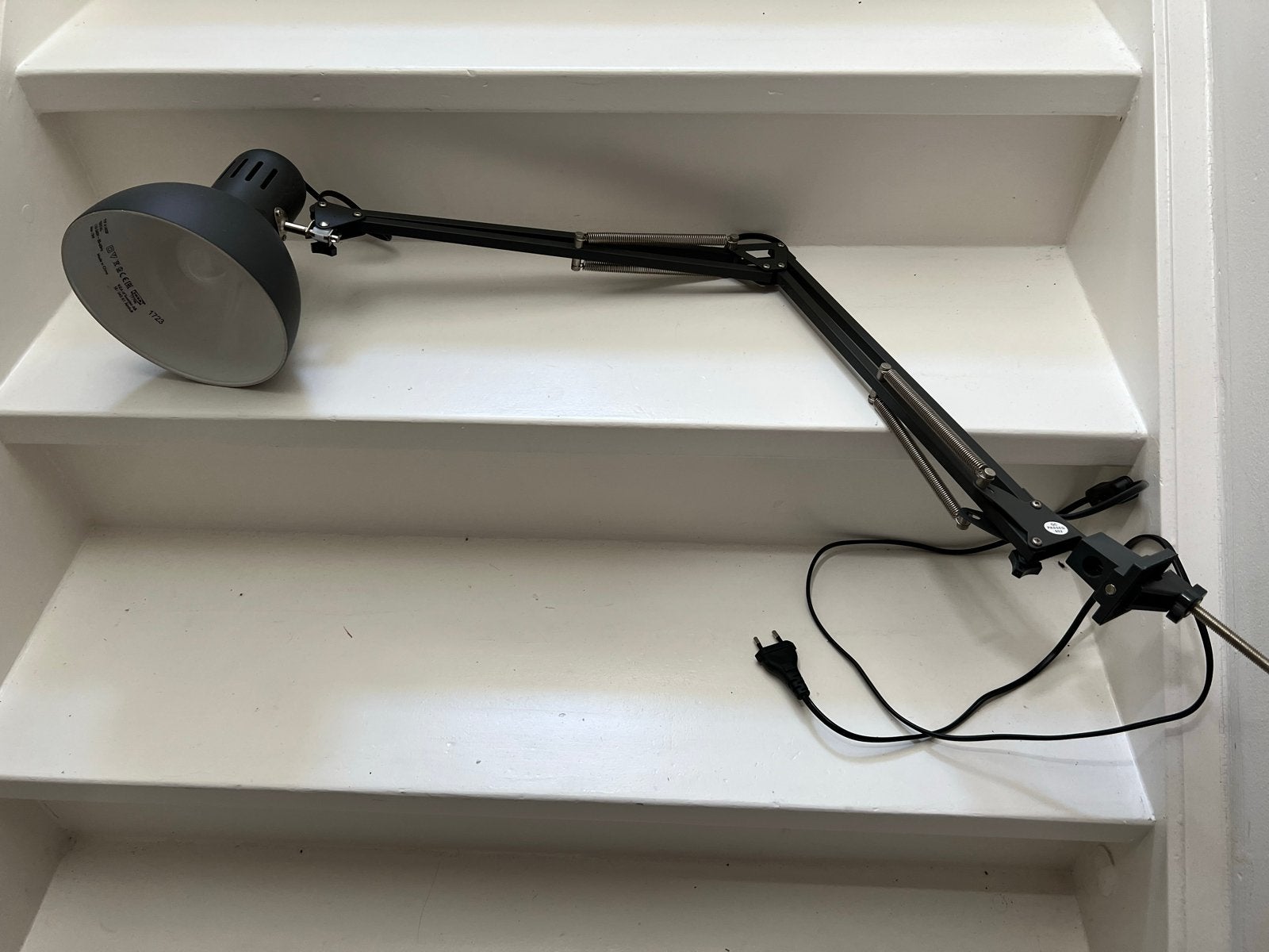 IKEA TERTIAL Bureaulamp - antraciet, Verstelbaar, Huis en Inrichting, Metaal, Overige kleuren, Gebruikt, Modern