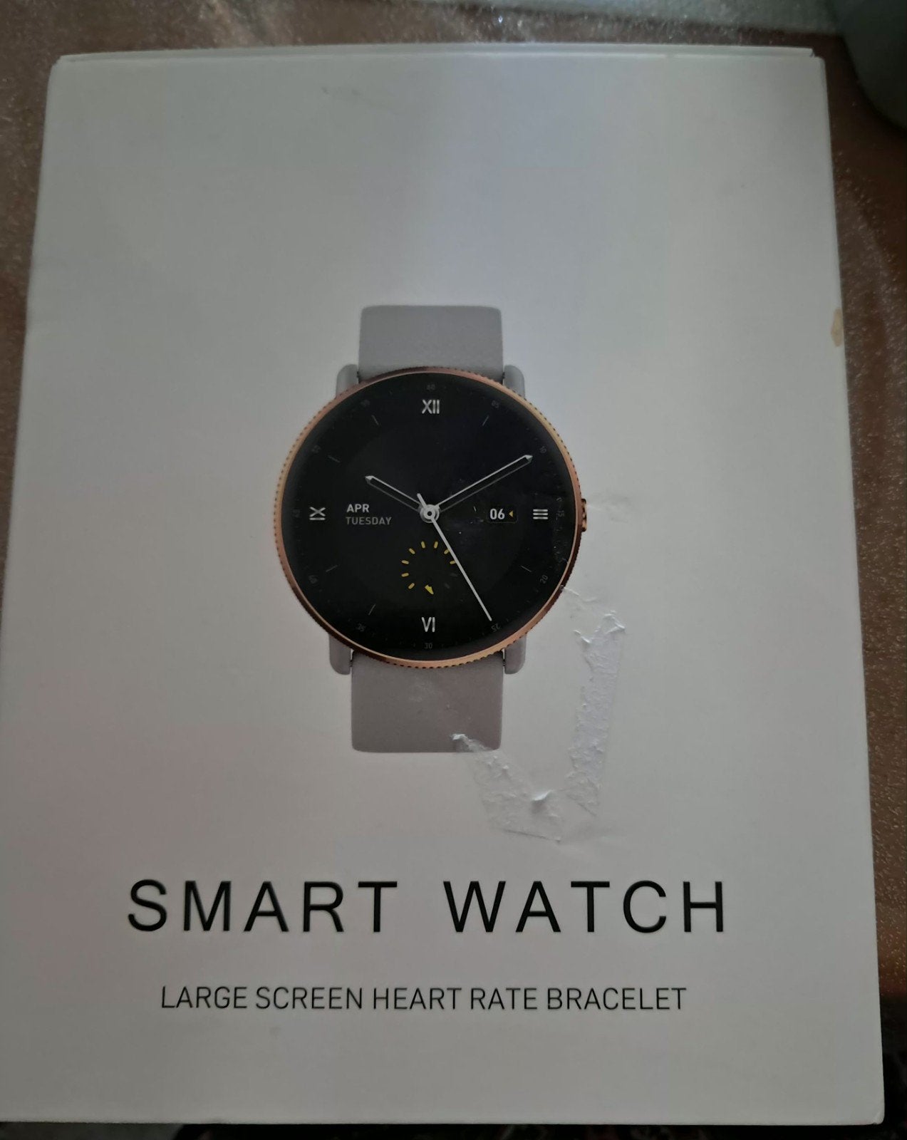 smart watch mooi model, Hartslag, Zwart, Nieuw, Ophalen of Verzenden