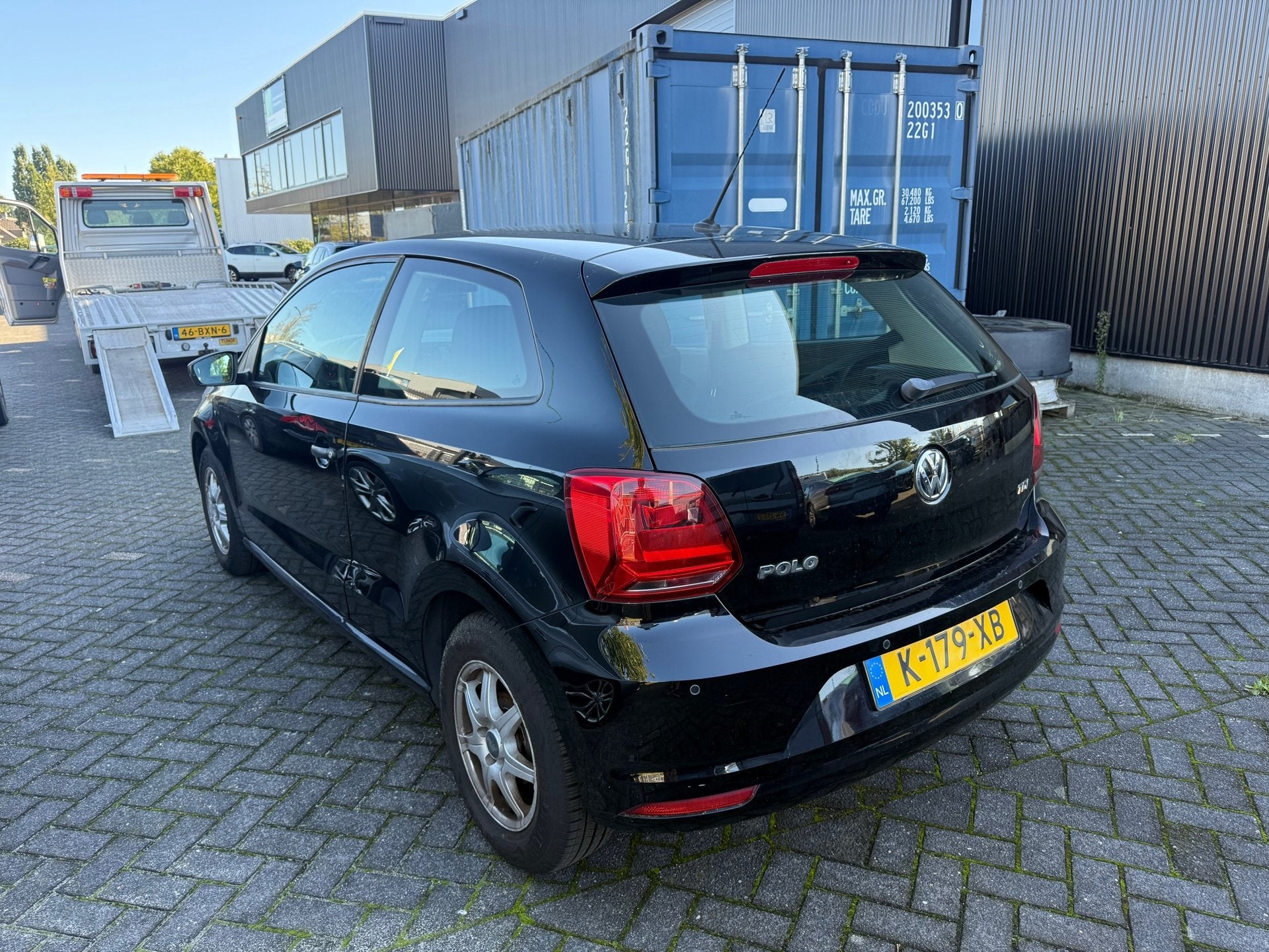Volkswagen Polo 1.4 TDI BlueMotion TURBO KAPOT/EXPORT, Voorwielaandrijving, 1046 kg, Gebruikt, Zwart