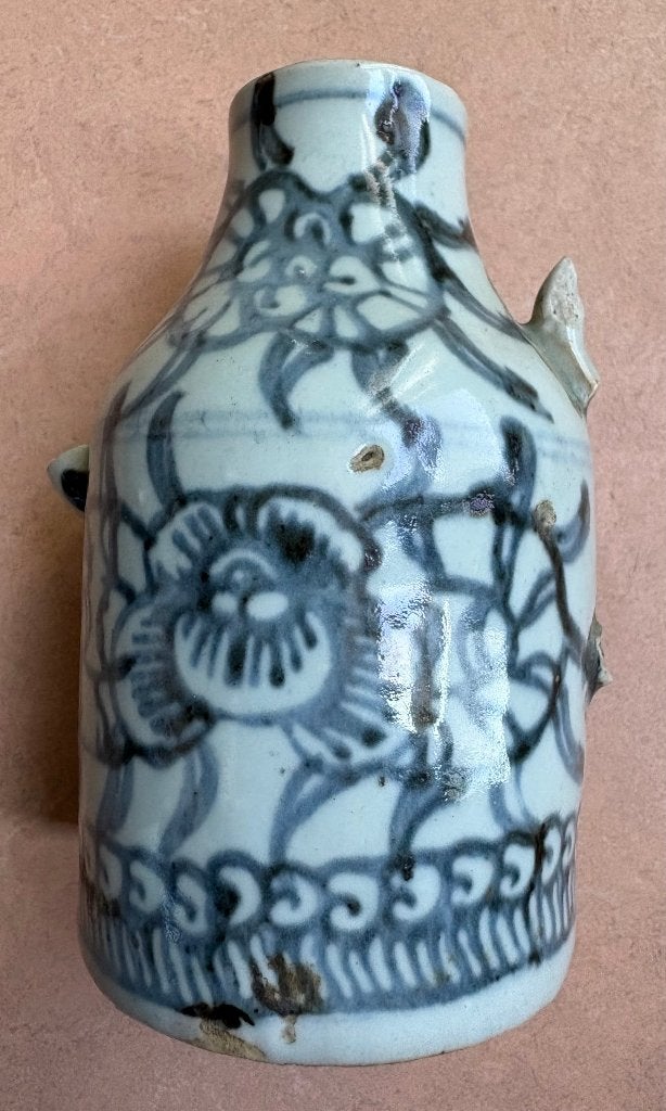 Oud kannetje, Chinees porselein, beschadigd, Ophalen of Verzenden