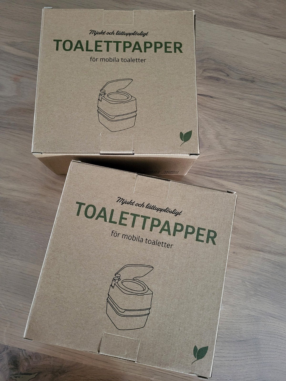 Sneloplossend toiletpapier voor caravan/camper/boot, Ophalen