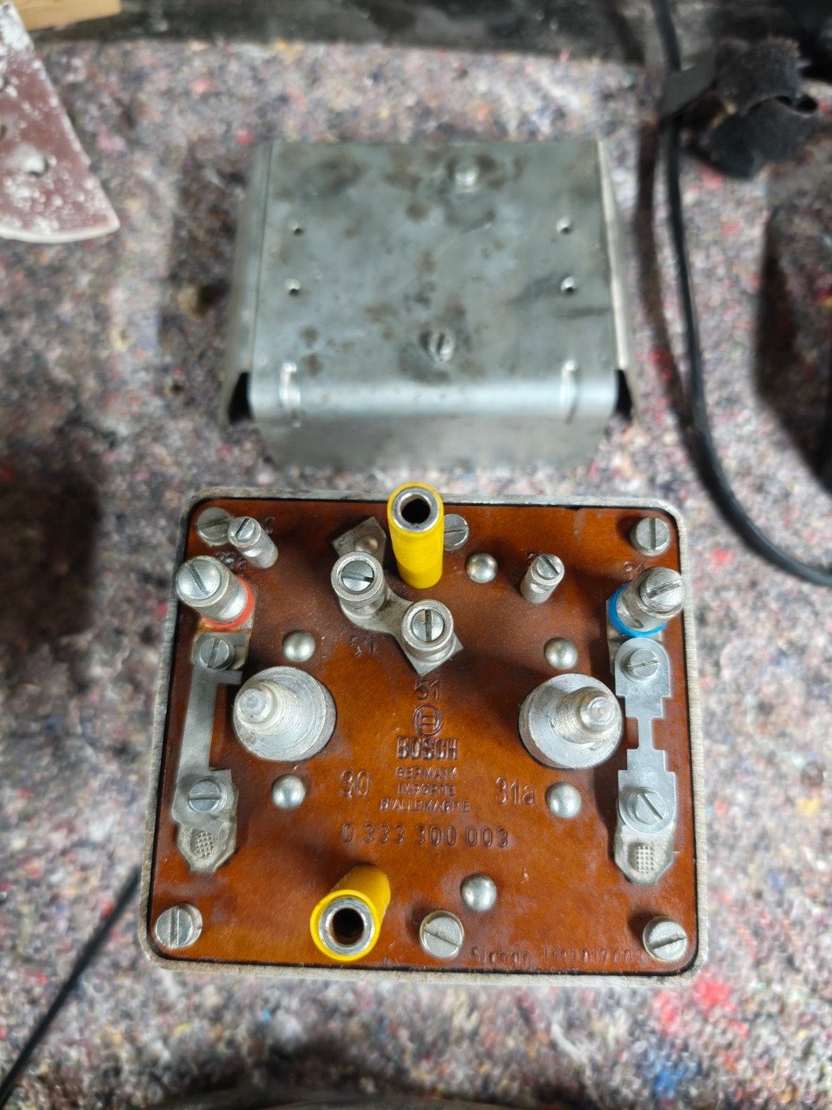 Bosch 12 naar 24 volt relais voor Oldtimer Auto's, Auto-onderdelen, Ophalen of Verzenden, Oldtimer onderdelen