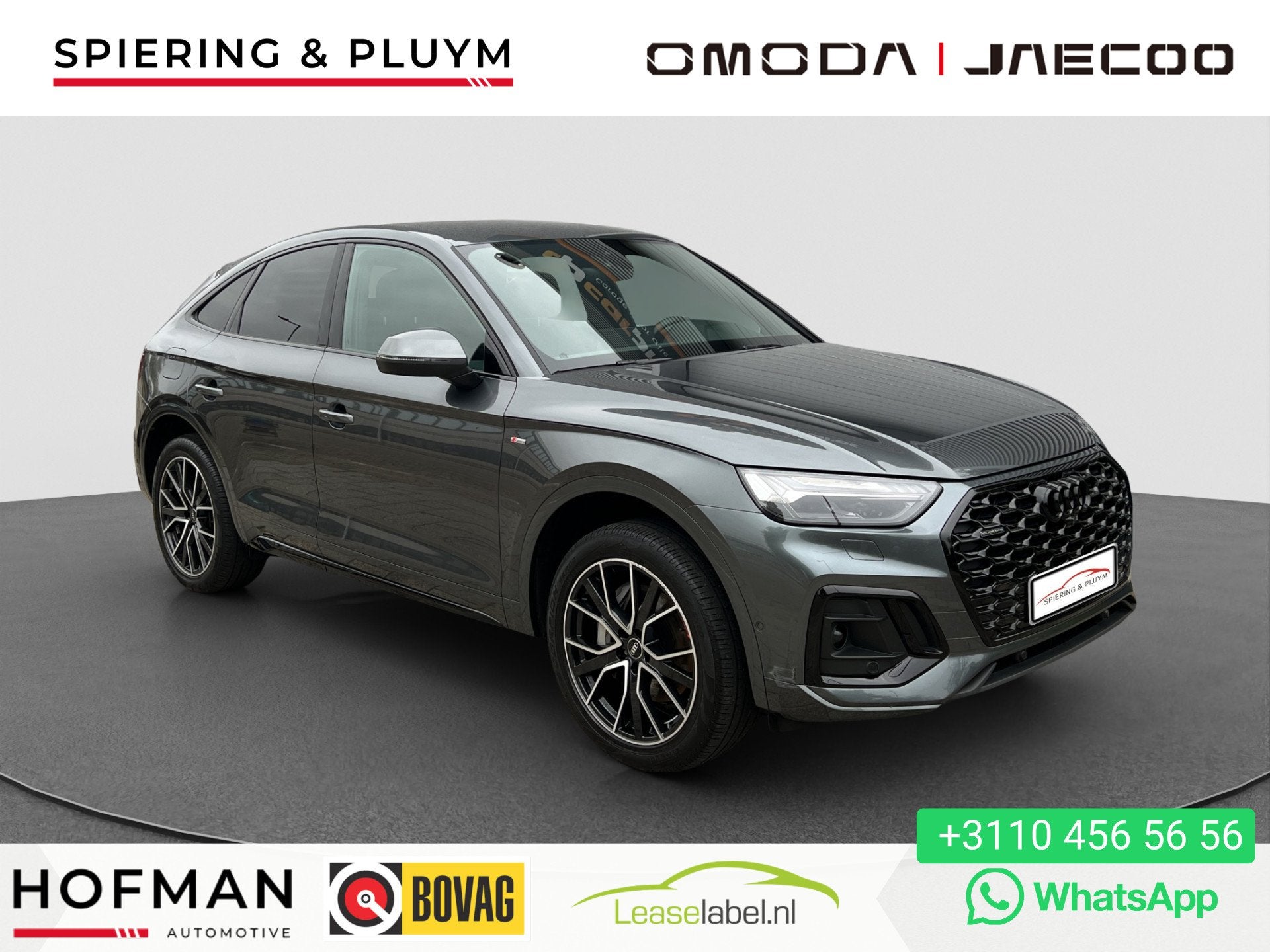 Audi Q5 Sportback 55 TFSI e S edition Competition | 360 Cam, Auto's, Automaat, Gebruikt, Euro 6, 4 cilinders