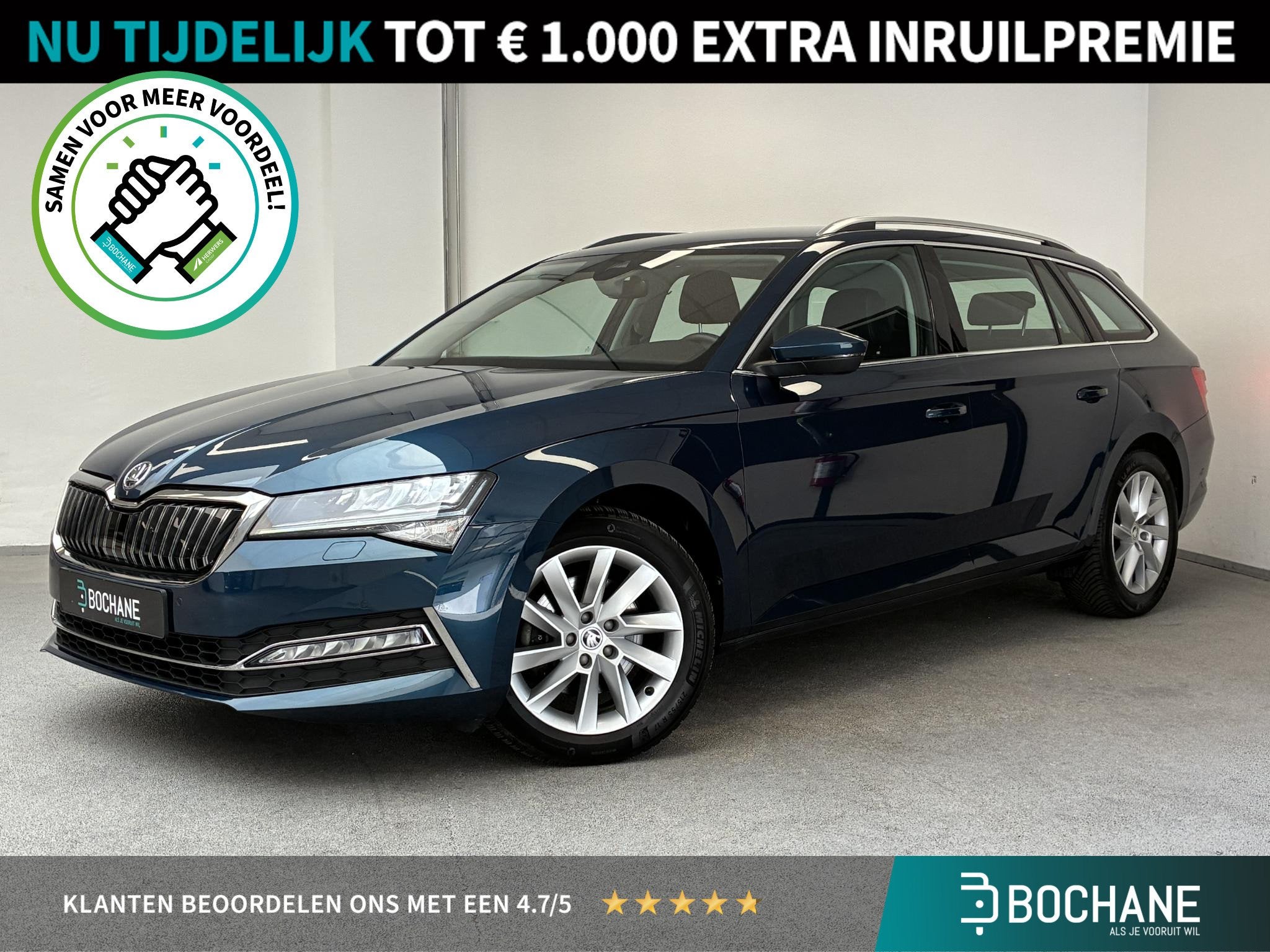 Skoda Superb Combi 1.4 TSI iV Business Edition Plus | LEDER