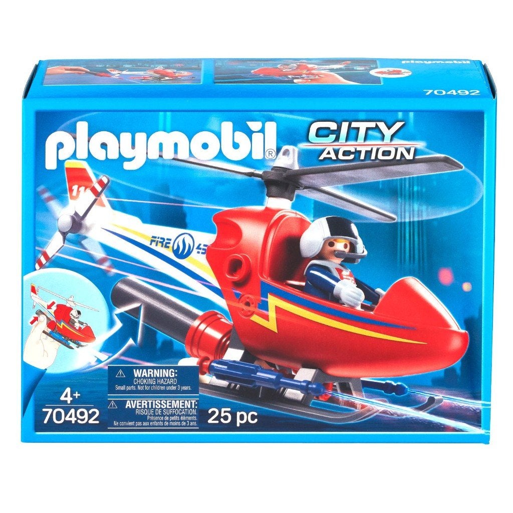 70492 de helikopter / brandweer, Complete set, Nieuw, Ophalen of Verzenden, City action