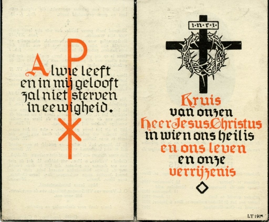 bidprentjes en devotieprentjes gevraagd, Ophalen of Verzenden, Bidprentje