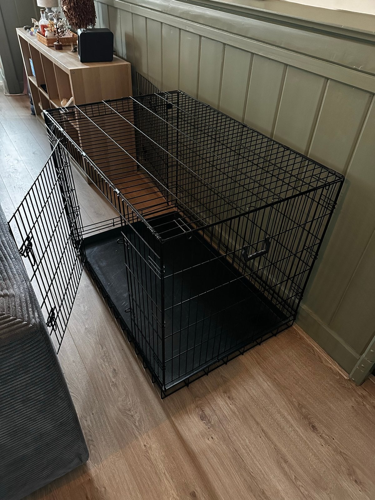 Hond bench, Dieren en Toebehoren, Hondenbenches, Ophalen, Gebruikt