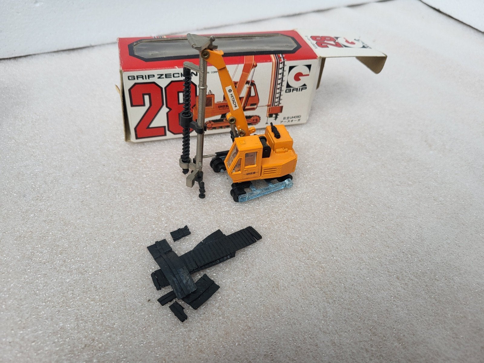 Hitachi UH03D Graafmachine Model - Grip Zechin nr 28,1:70, Overige merken, Ophalen of Verzenden, Zo goed als nieuw, Groter dan 1:32