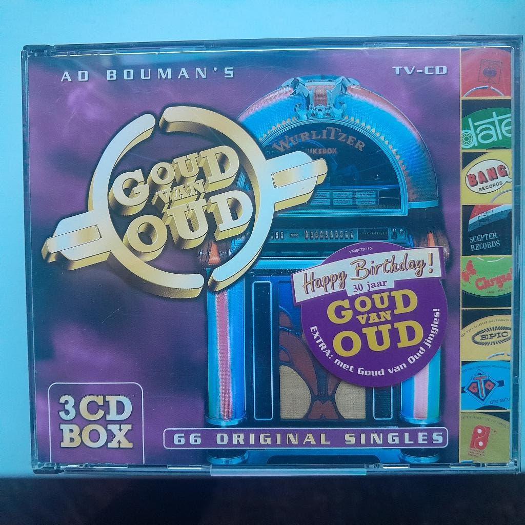 3 cd box Ad Bouman's Goud van Oud., Ophalen of Verzenden, Zo goed als nieuw