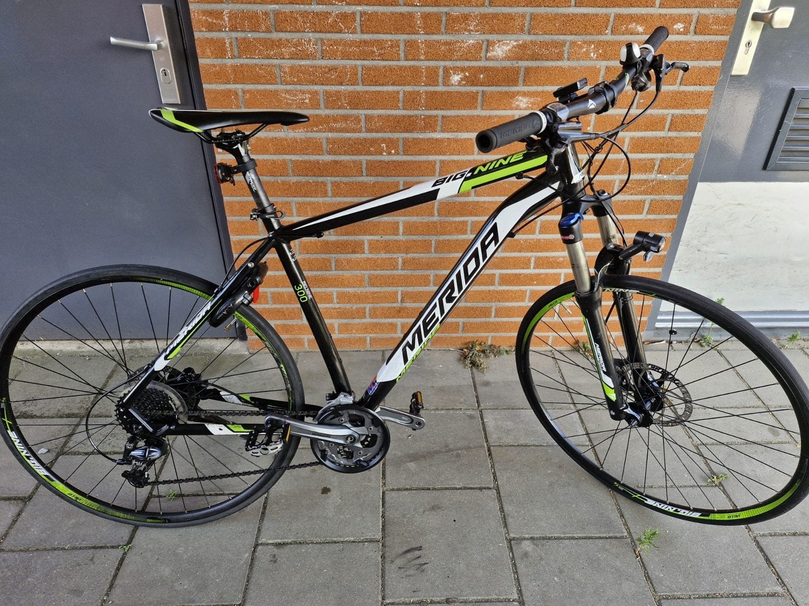 Merida Big Nine 300 Mountainbike - Zo goed als nieuw, Fietsen en Brommers, Vering, 49 tot 53 cm, Meer dan 20 versnellingen, Schijfrem