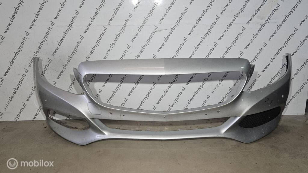 Voorbumper origineel C-klasse W205 ('14->) A2058850125, Auto-onderdelen, Gebruikt, Voor, Mercedes-Benz, Ophalen of Verzenden