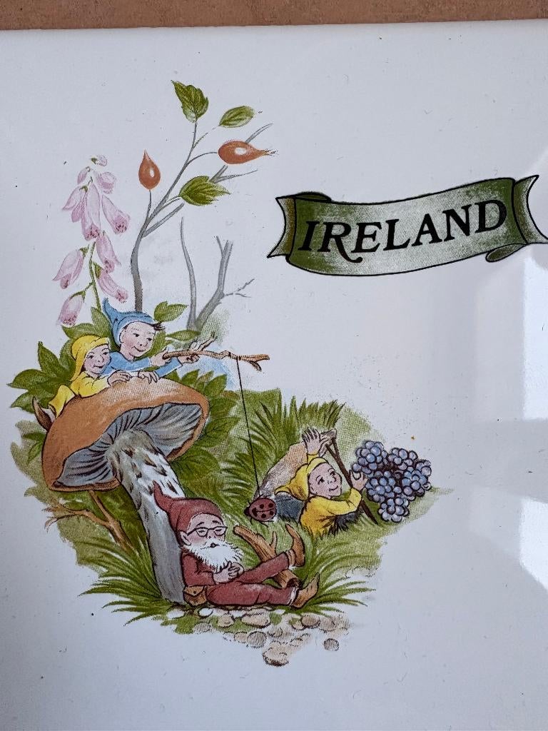 Leuke wandtegel, Ireland / Ierland, Antiek en Kunst, Ophalen of Verzenden