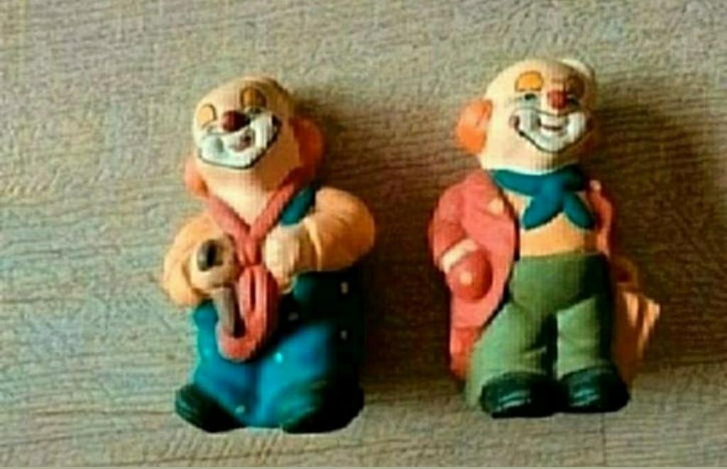 Clown,poppetje,kleur,steen,humor,mannetjes,poppetjes,circus, Ophalen of Verzenden, Nieuw