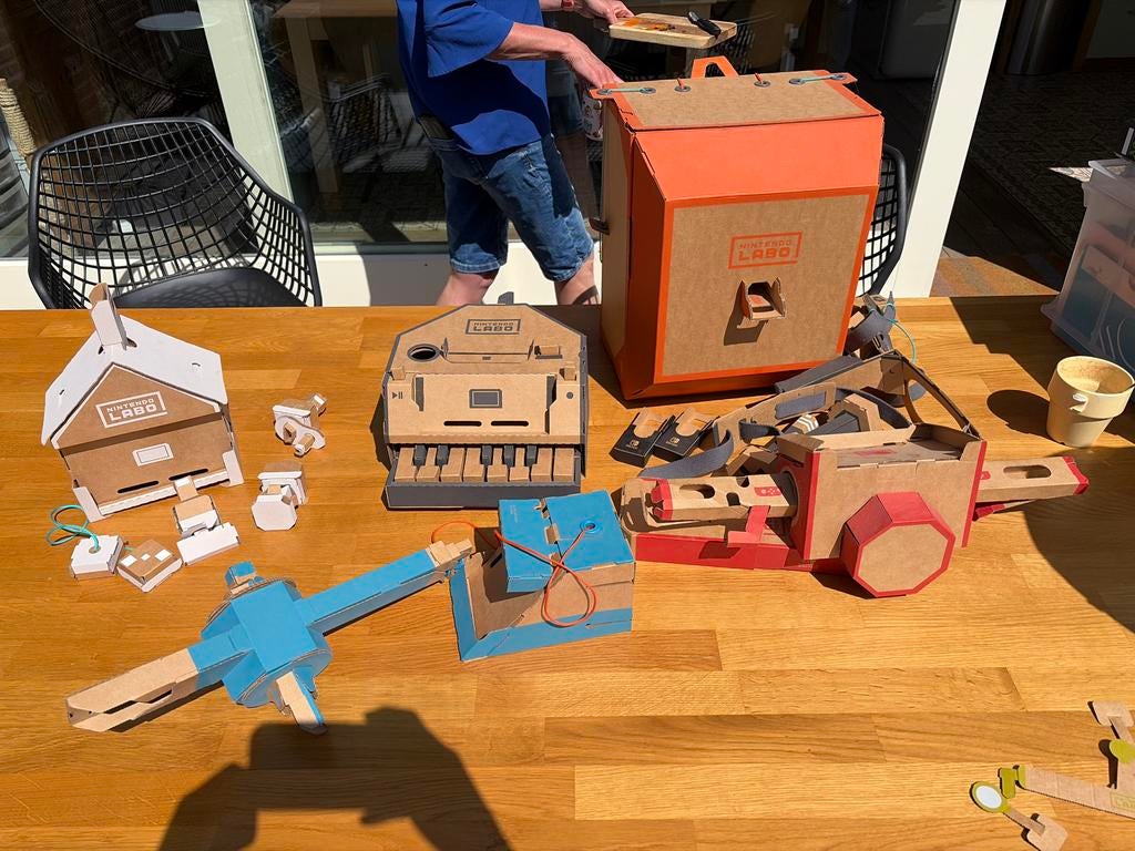 Nintendo Switch Labo Robot Kit inclusief spellen, Ophalen, Zonder controller, Switch Original, Gebruikt
