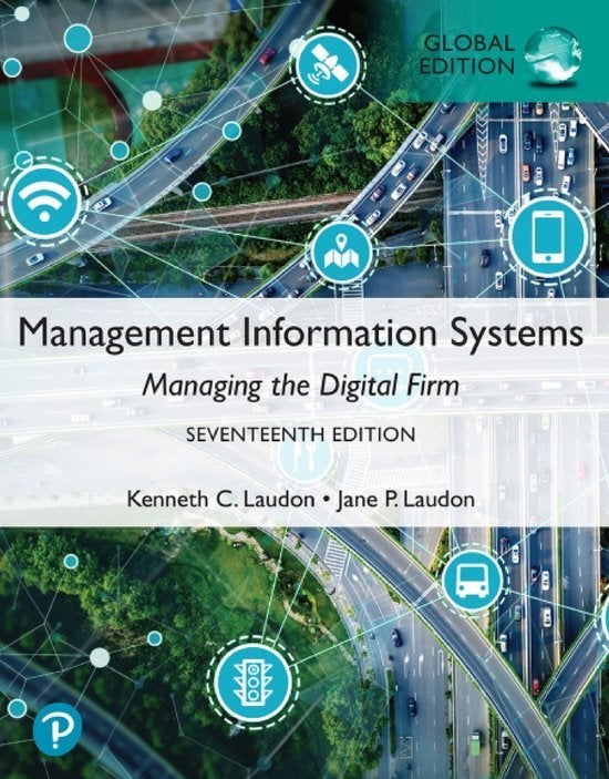 Management Information Systems, Ophalen of Verzenden, Zo goed als nieuw, Management