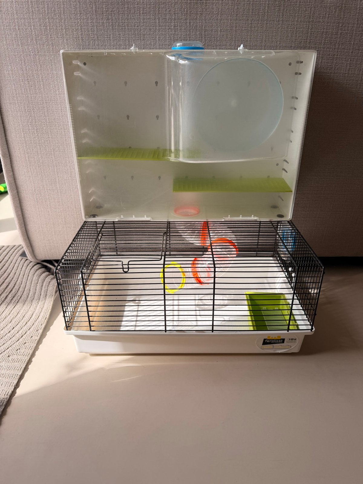 Hamsterkooi, Dieren en Toebehoren, Kooi, Gebruikt, Minder dan 75 cm, Hamster