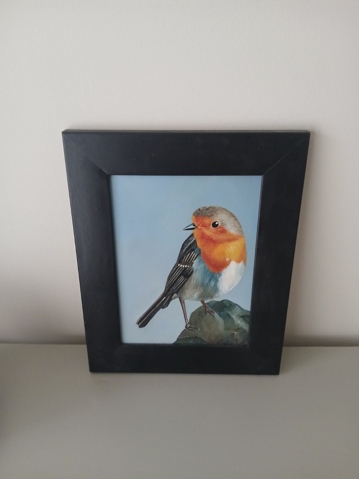 Schilderij Ton van MeerenDonk, Antiek en Kunst, Ophalen, Paneel, Realistisch, Dieren