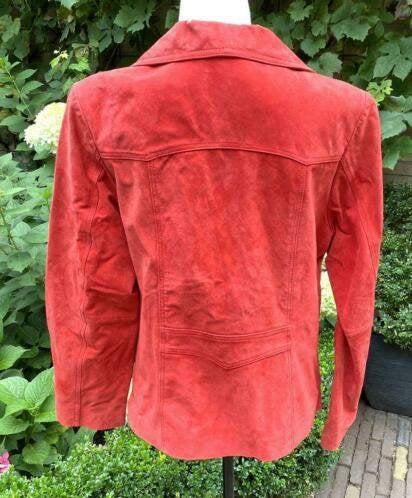 Essentials suede jasje maat 44 [DM], Maat 42/44 (L), Ophalen of Verzenden, Zo goed als nieuw, Jasje
