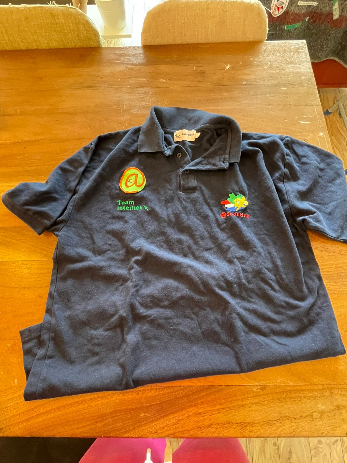 Polo team internet, Ophalen of Verzenden, Gebruikt, Kleding