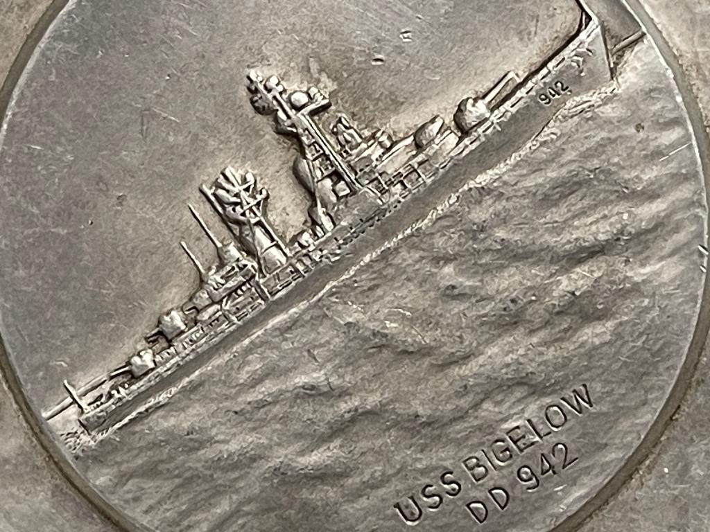 US Navy USS Bigelow DD 942 torpedobootjager (Destroyer)
