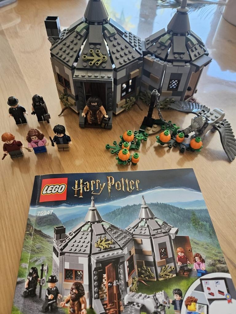 LEGO 75947 - Hagrid's Huisje: Scheurbeks ontsnapping, Lego, Harry Potter, Ophalen of Verzenden, Zo goed als nieuw