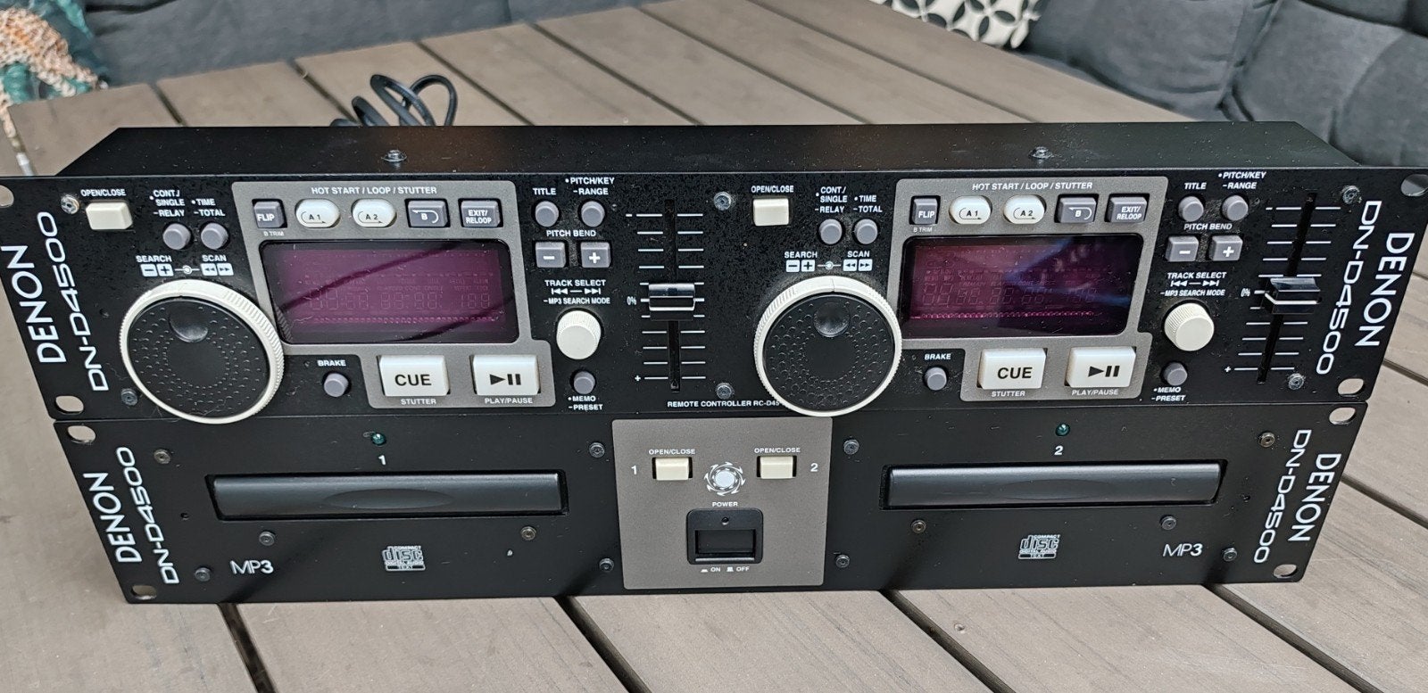 Denon DN-D4500 Dubbele CD MP3 speler, Muziek en Instrumenten, Dj-sets en Draaitafels, Zo goed als nieuw, Dj-set, Denon, Ophalen of Verzenden