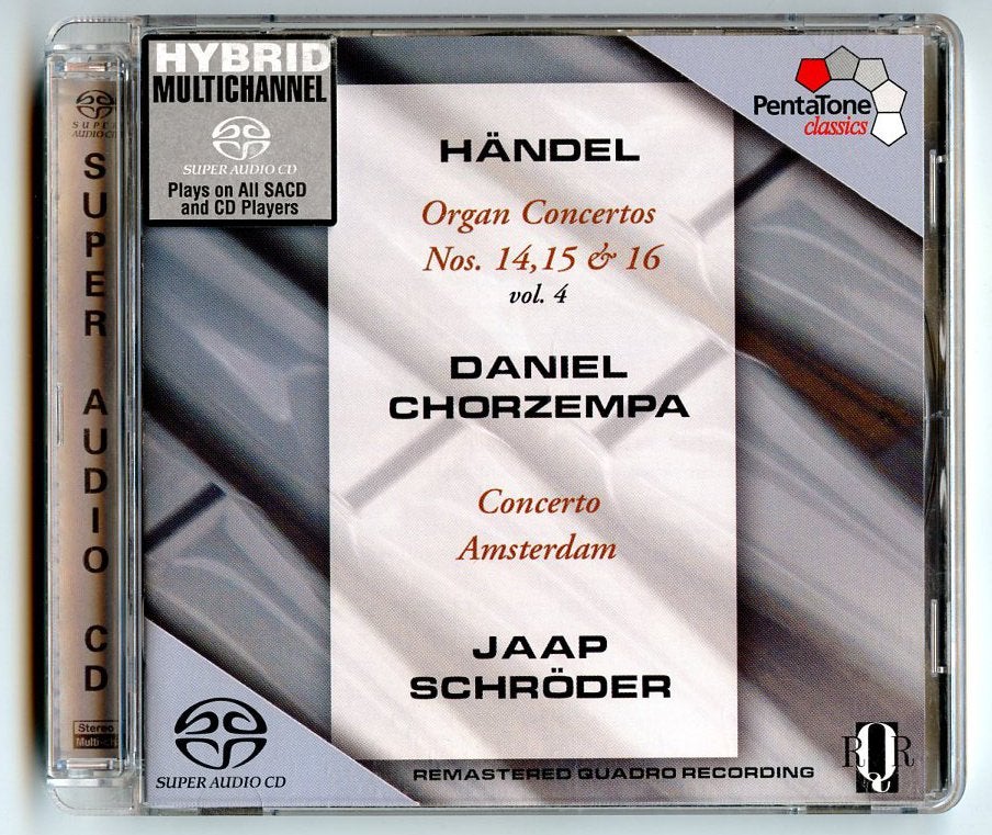 SACD George Frideric Händel - Organ Concertos, Gebruikt, Overige typen, Ophalen of Verzenden, Romantiek