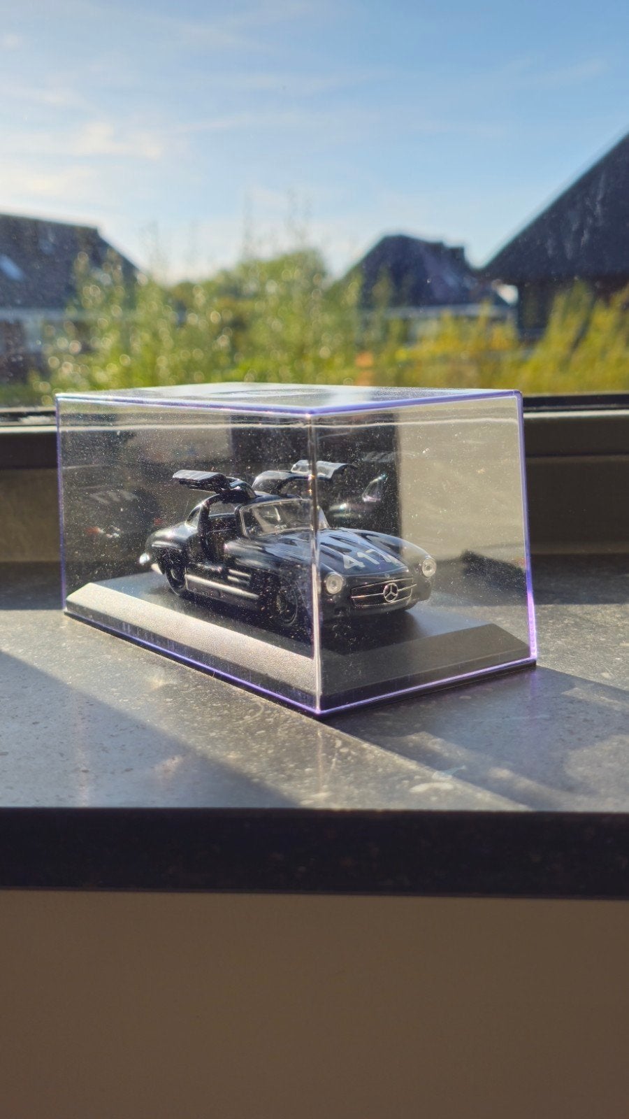 Welly Mercedes Benz 300 SL Miglia 1955 (1:43), Ophalen, Zo goed als nieuw, Auto, Overige merken