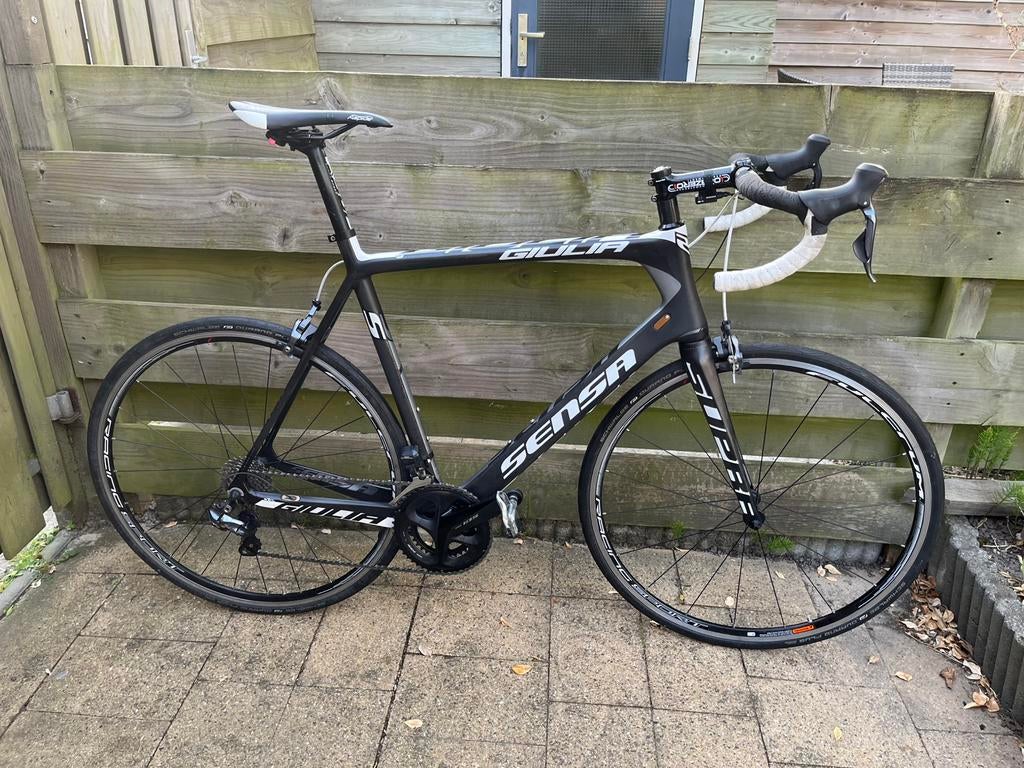 Sensa Giulia Carbon racefiets, Ultegra DI2, 60cm, Fietsen en Brommers, Fietsen | Racefietsen, Gebruikt, Overige merken, Meer dan 20 versnellingen