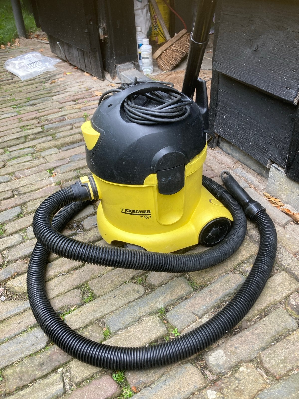 Kärcher T 10/1 Industriële Stofzuiger - Gebruikt, Stofzak, Inclusief accessoires, Gebruikt, Kärcher