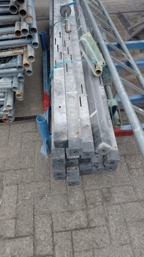 21 aluminium metselprofielen 240cm lang, Ophalen, Gebruikt, 180 tot 250 cm, Overige typen