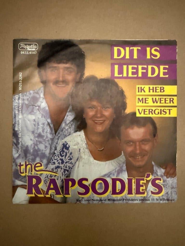 The Rapsodies - dit is liefde -  Piraten topper -, Gebruikt, Overige formaten, Levenslied of Smartlap, Fotohoes