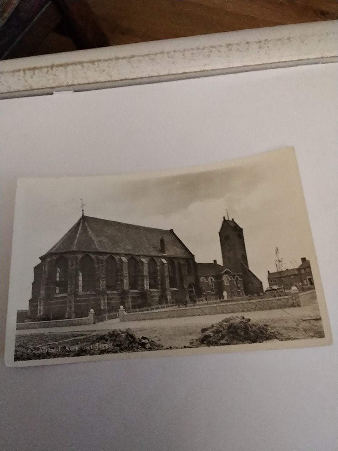 OOSTERLAND   KERK MET TOREN 1957, Ophalen of Verzenden, 1940 tot 1960