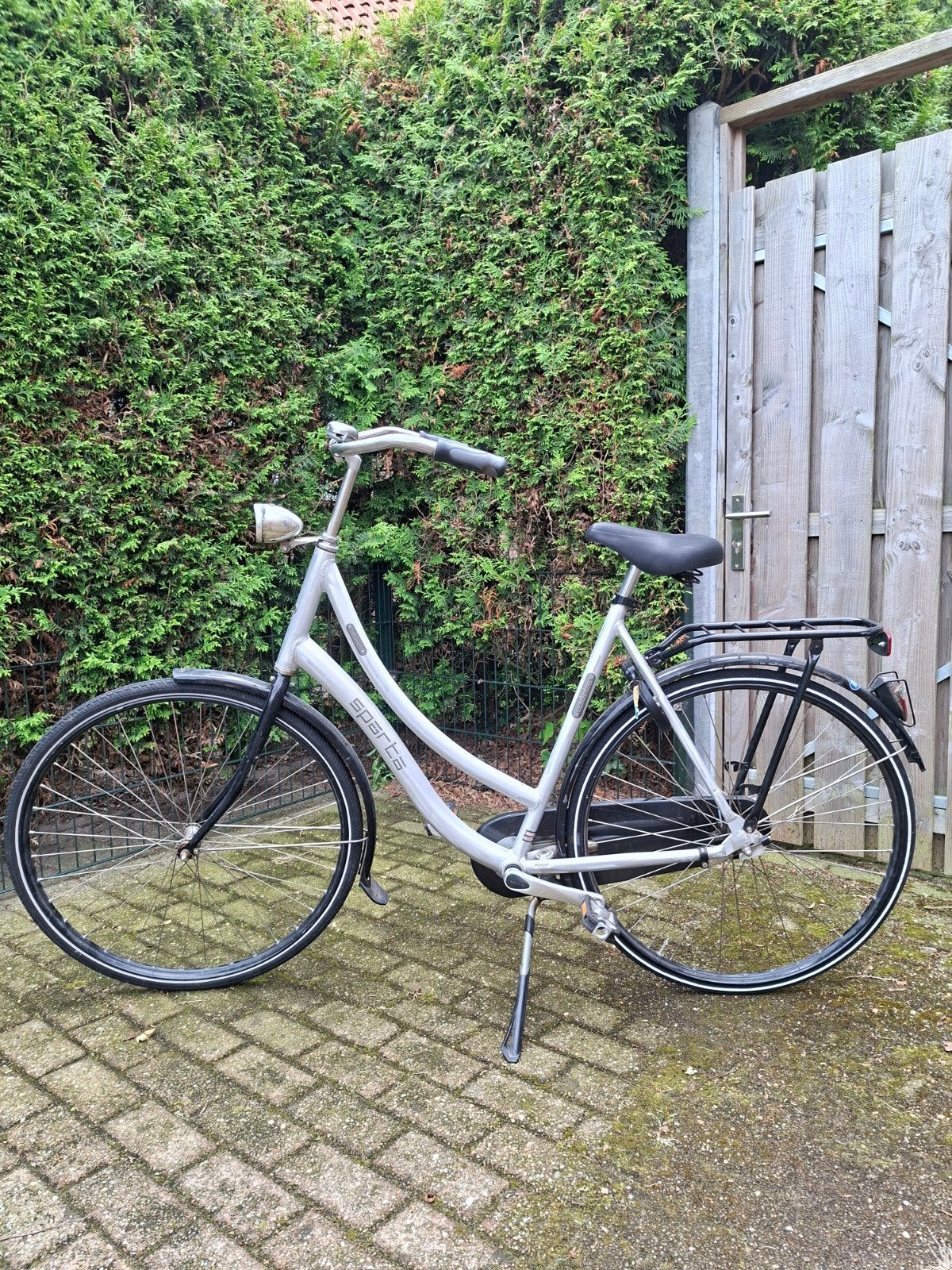 Dames fiets, Ophalen, Gebruikt