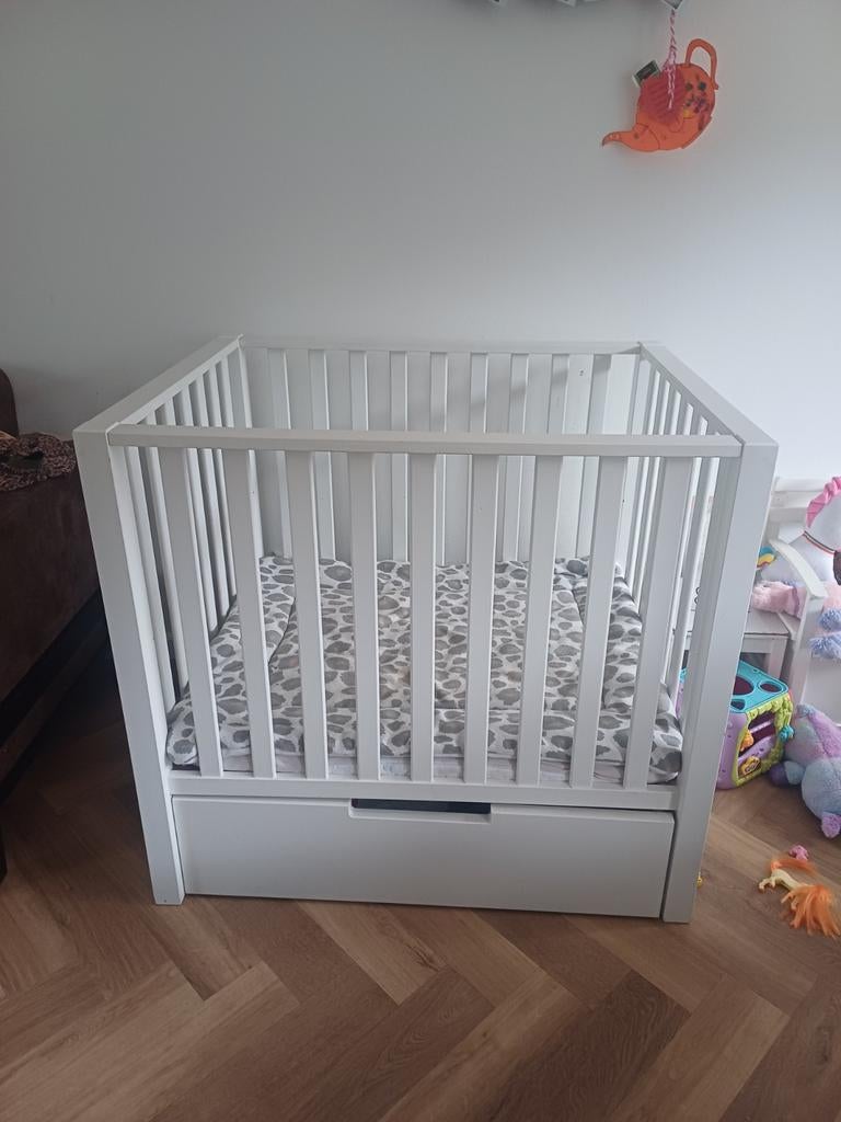 Babypark box met lade - Wit, Ophalen of Verzenden, Gebruikt, Lade