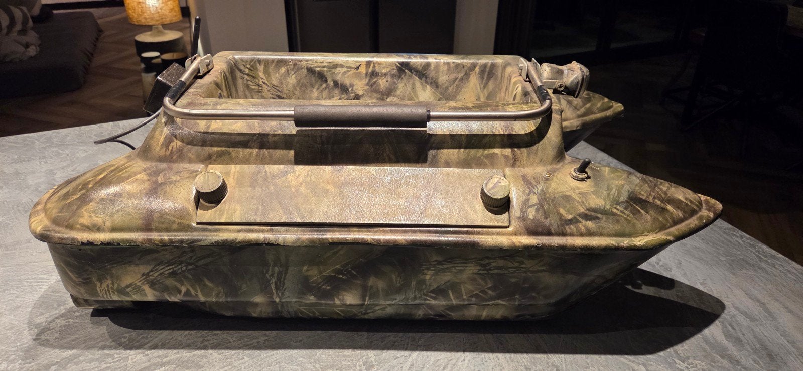 betrouwbare voerboot camo., Watersport en Boten, Ophalen, Zo goed als nieuw, Overige typen