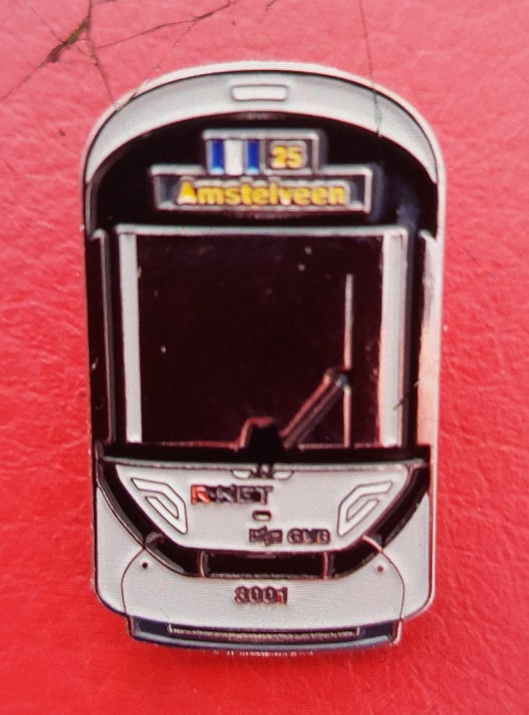 Tramspeldje GVB lijn 25, Verzamelen, Verzenden, Nieuw, Tram, Overige typen