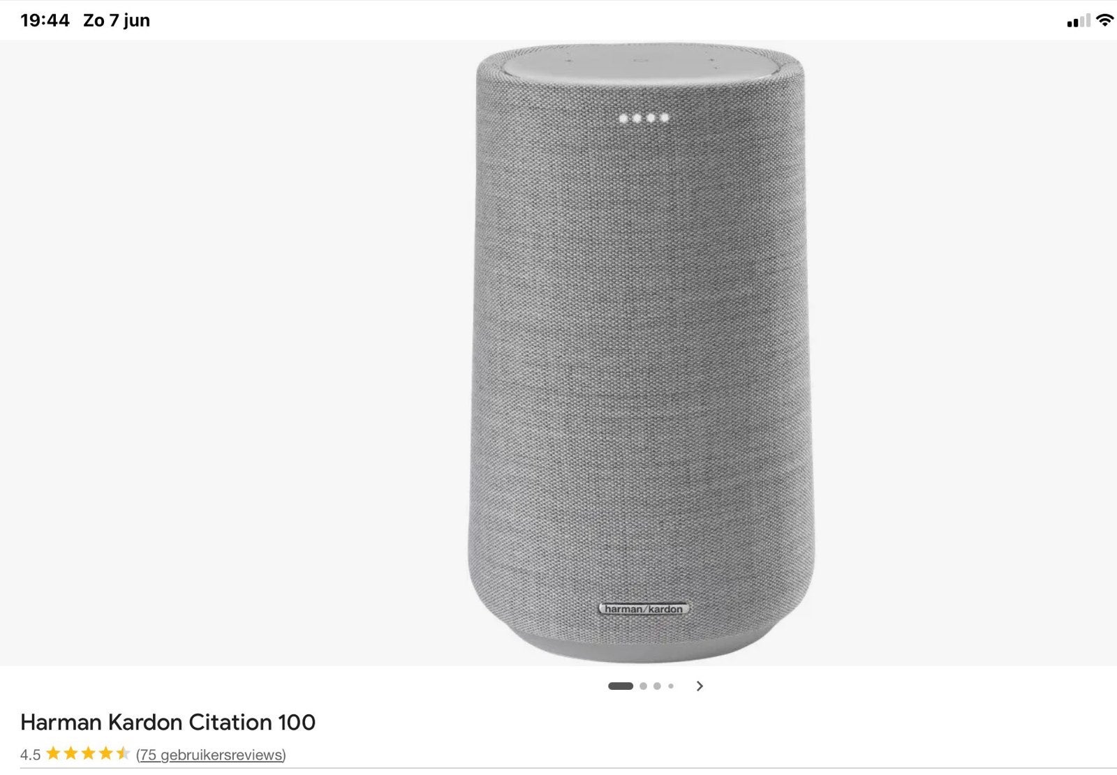 Harman Kardon Citation 100 Slimme Luidspreker, Audio, Tv en Foto, Luidsprekers, Overige merken, Overige typen, Nieuw, Ophalen of Verzenden