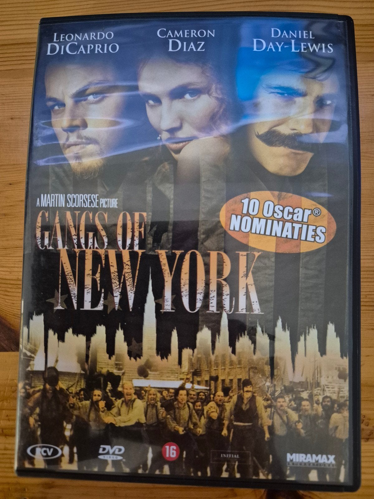 Gangs of New York DVD - Martin Scorsese, DiCaprio, Engels, Vanaf 16 jaar, Historisch of Kostuumdrama, Nederlands