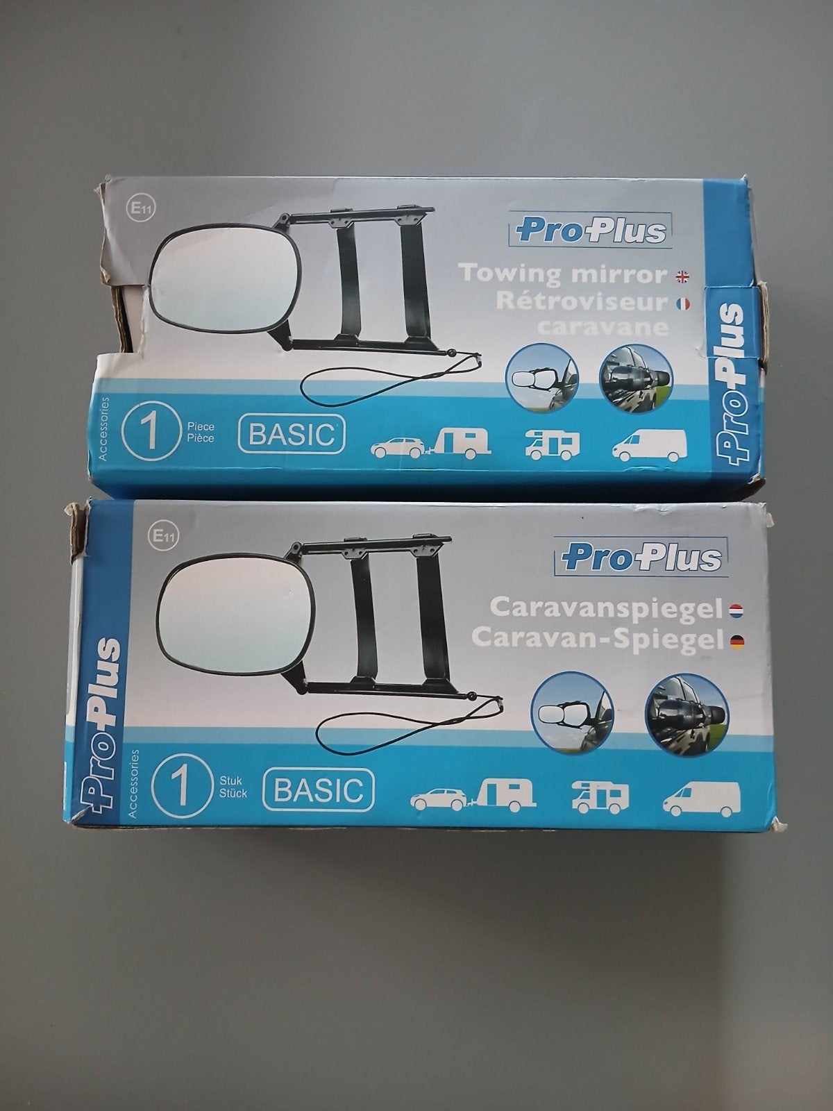 Pro-Plus Caravan Spiegels (Set van 2), Ophalen of Verzenden, Zo goed als nieuw