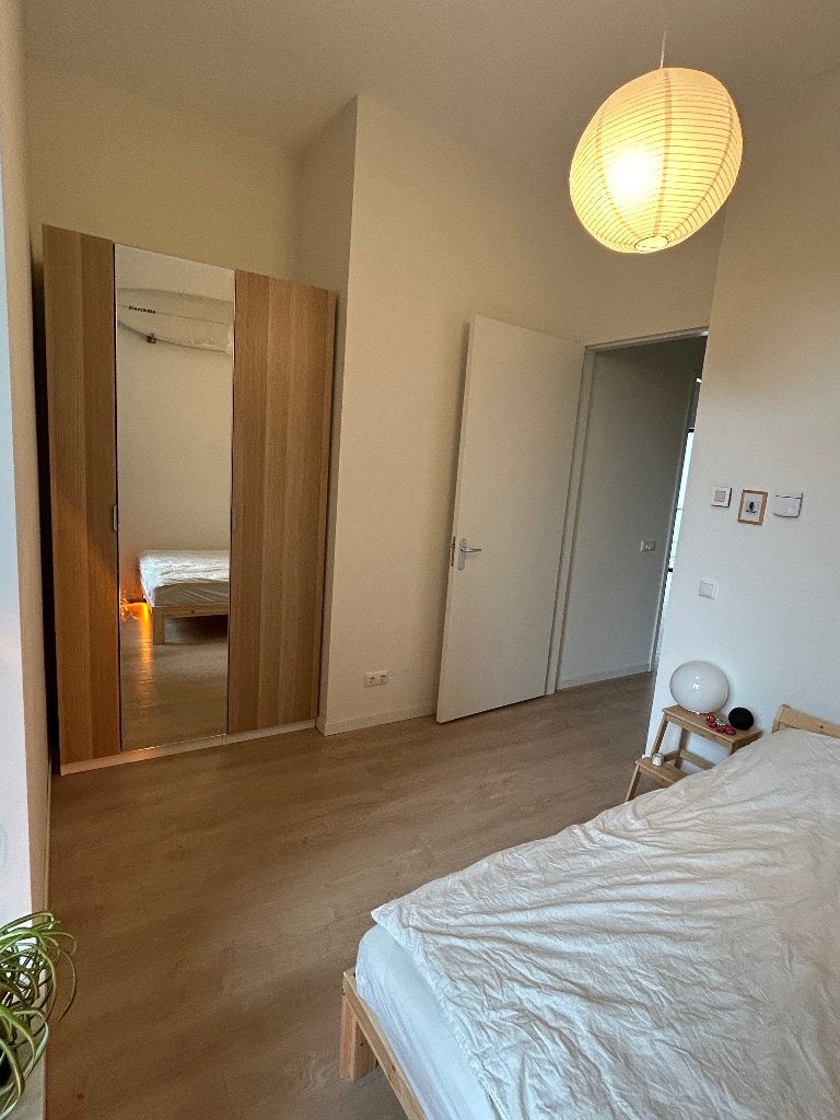 IKEA wardrobe 236x125 (50+75) PAX frame Forsand/Mirror doors, Ophalen, Gebruikt, 100 tot 150 cm, Met deur(en)