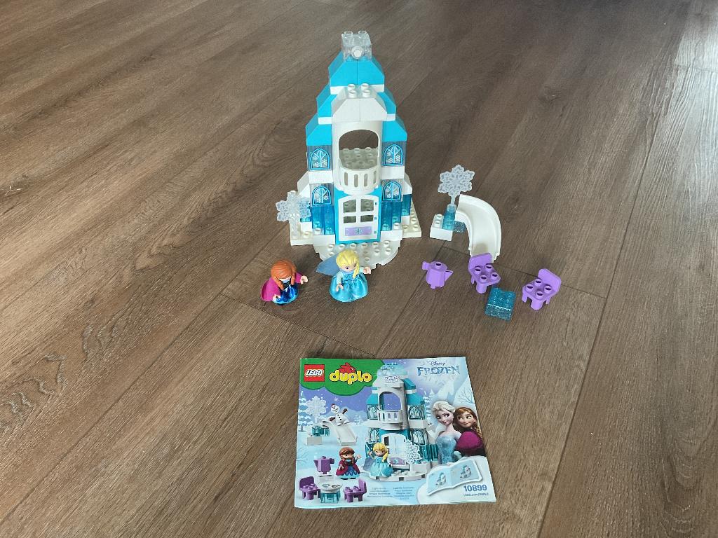Duplo Disney Frozen ijskasteel, Ophalen, Zo goed als nieuw, Disney, Duplo