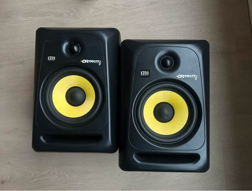 2x KRK RP6 G3 Actieve Studiomonitor set speakers 6 7 8 5