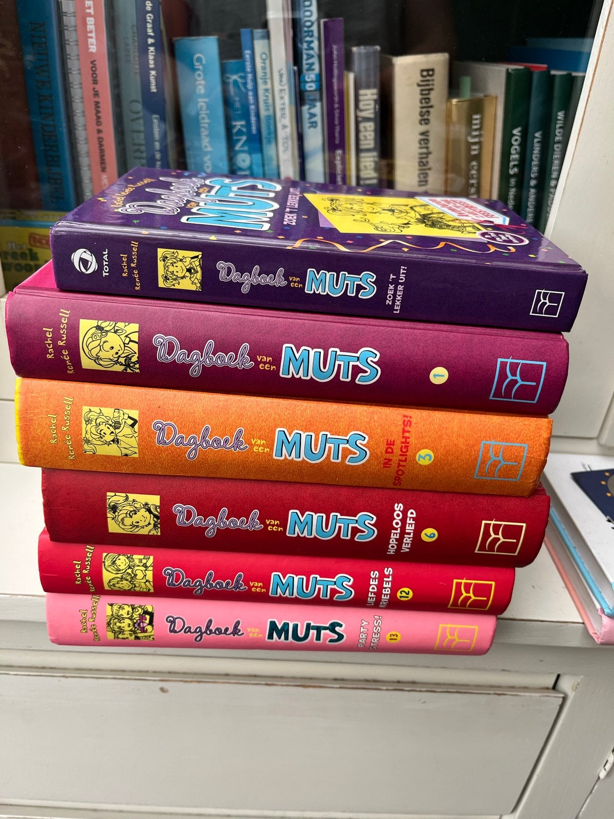Dagboek van een Muts boeken - Deel 1, 3, 6, 12, 13 + extra, Ophalen of Verzenden, Gelezen, Fictie