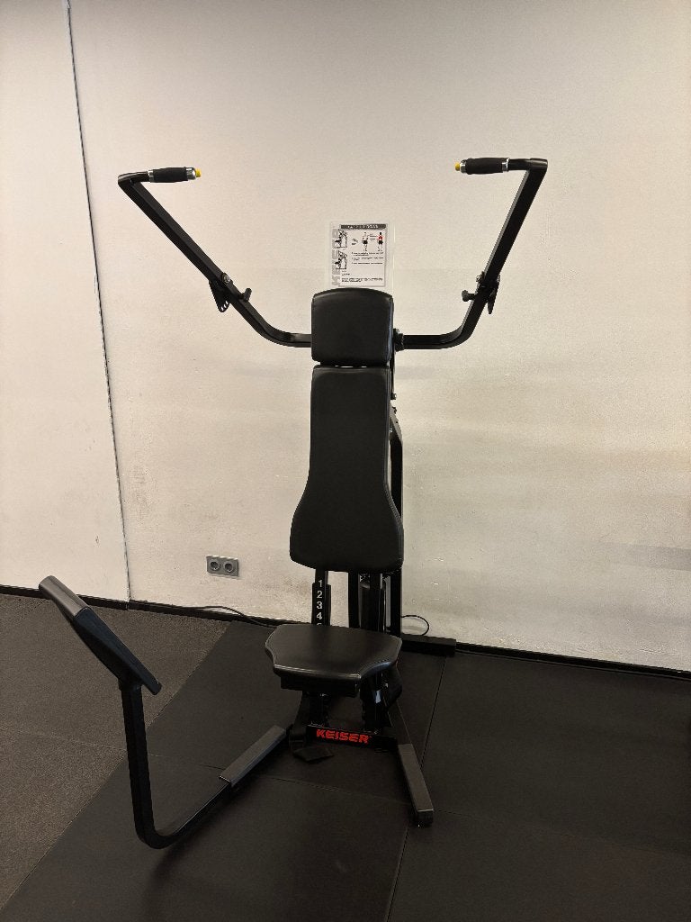 Keiser Lat Pull down Air 250, Ophalen, Krachtstation, Zo goed als nieuw, Metaal