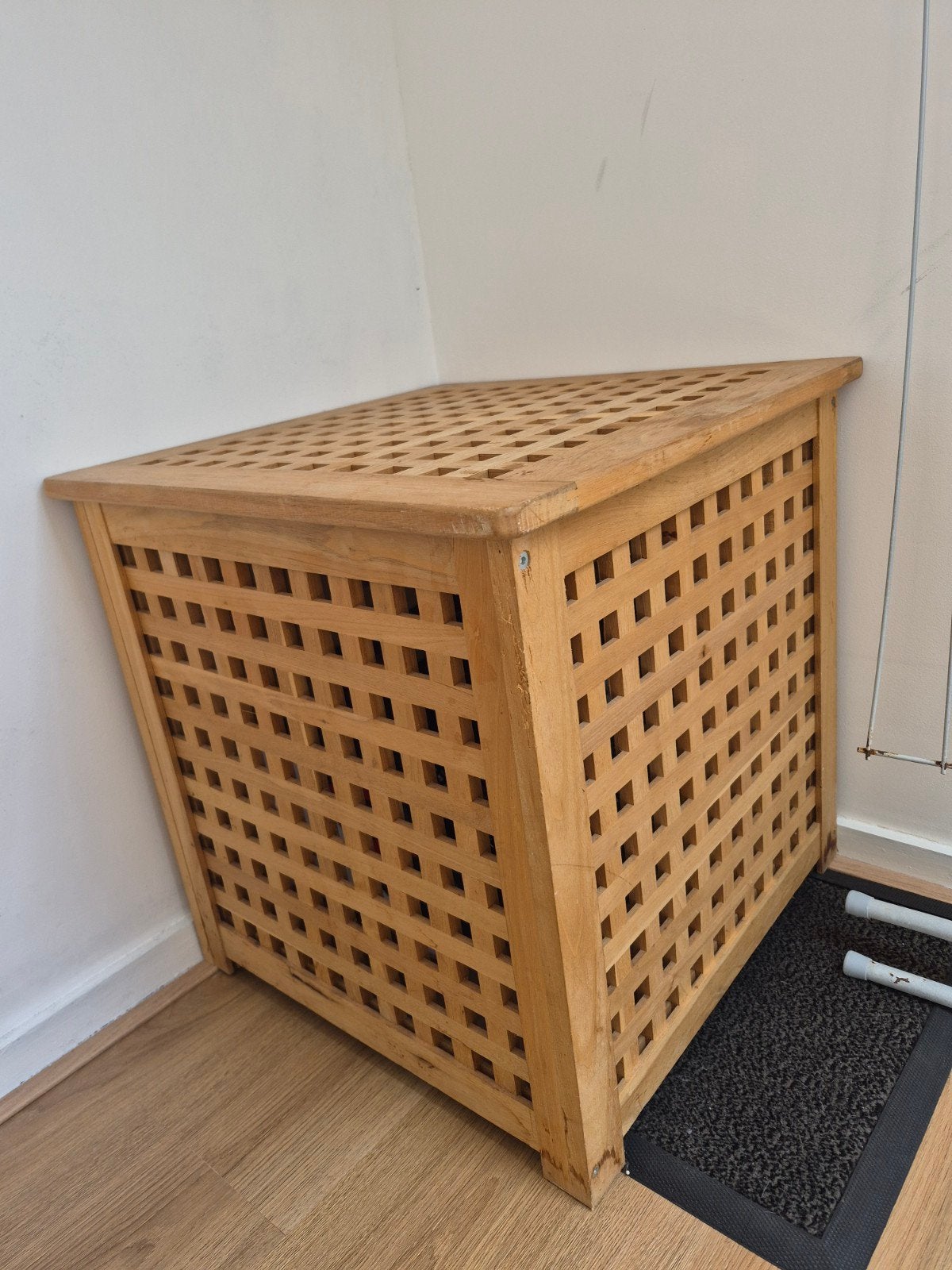 houten kist, wasmand ikea, Huis en Inrichting, Ophalen, 50 – 75, Gebruikt, 50 tot 100 cm