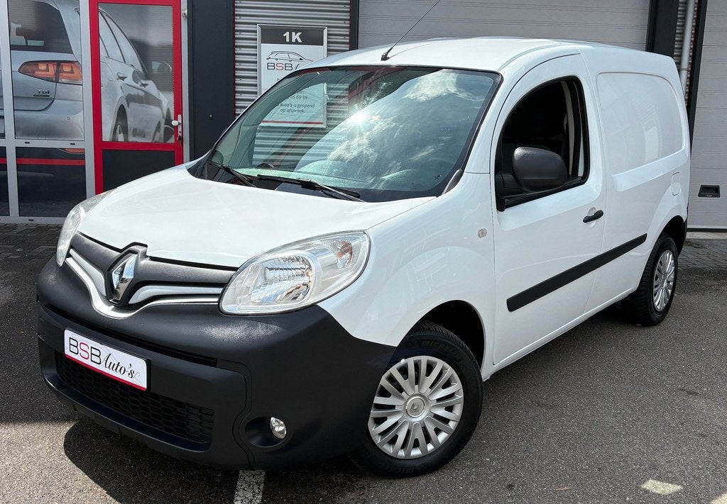 Renault Kangoo 1.2 TCe 115 EDC Comfort Automaat Airco Navi C, Auto's, Bestelauto's, Stof, Gebruikt, Parkeersensor, 4 cilinders
