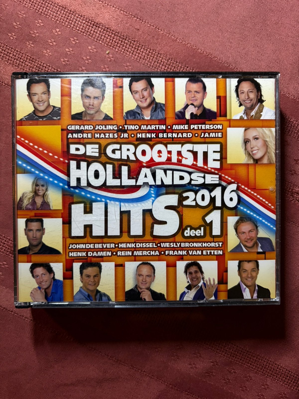 De Grootste Hollandse Hits 2016 deel 1   2cd-box, Verzenden, Gebruikt, Levenslied of Smartlap, Verzamelalbum
